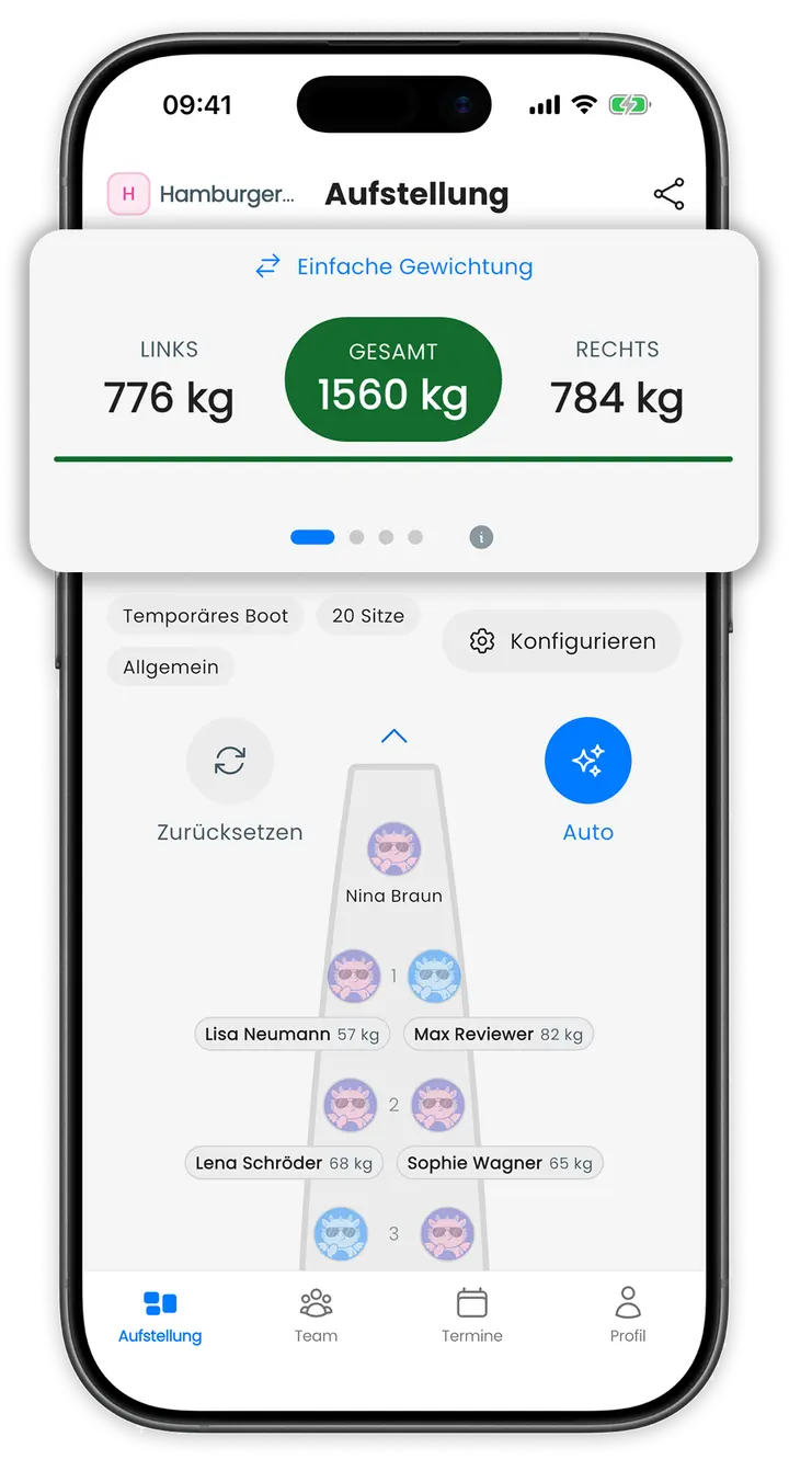 Seat planning screen